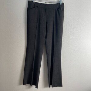 Express Editor Womens 6 Brown Dress Pants Straight Leg‎ Trousers Work Office